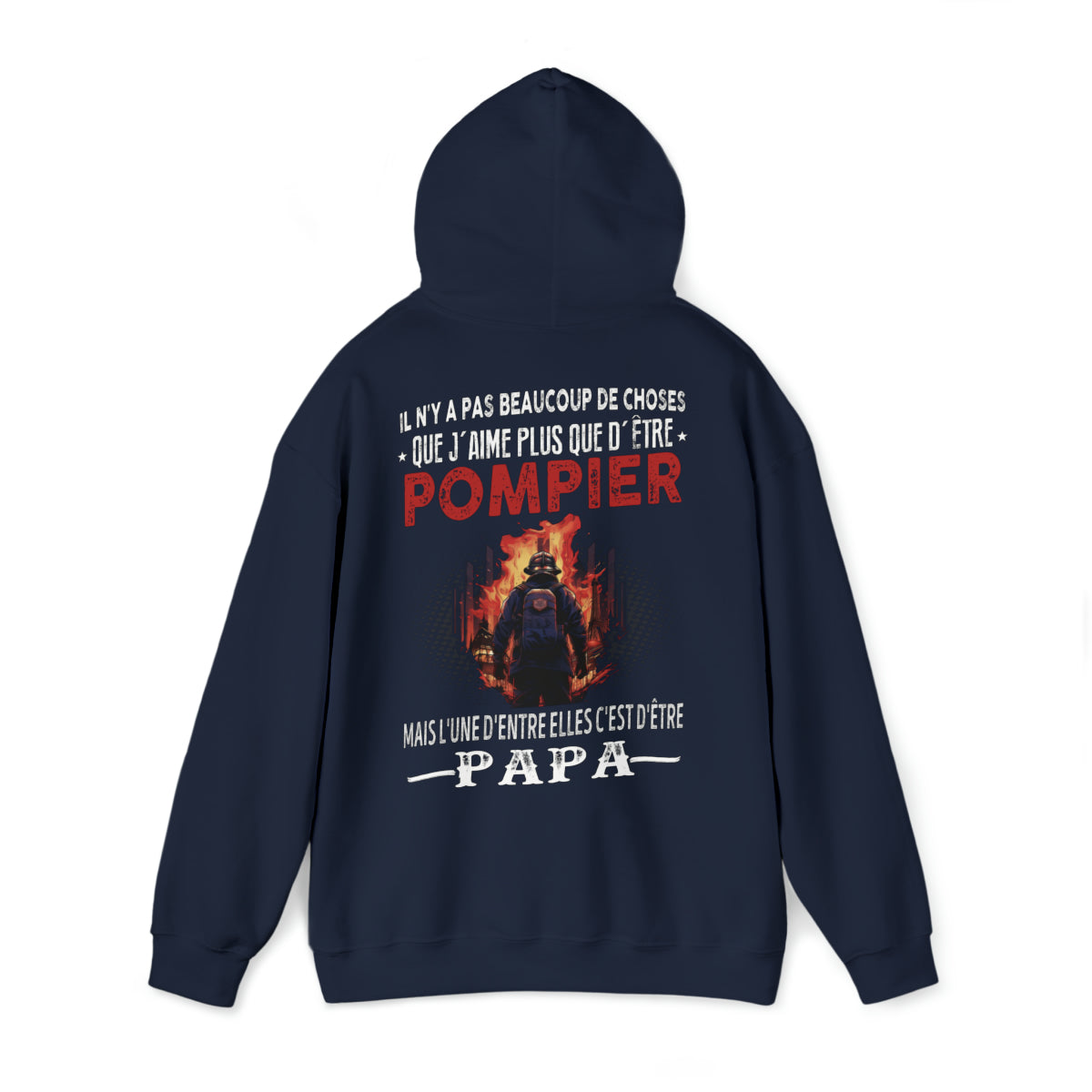 Pompier passionné, papa comblé
