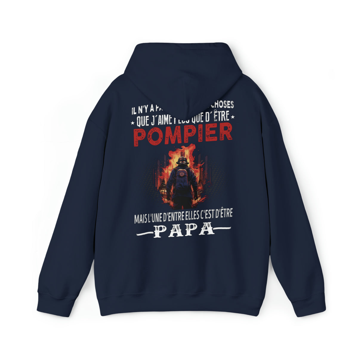Pompier passionné, papa comblé
