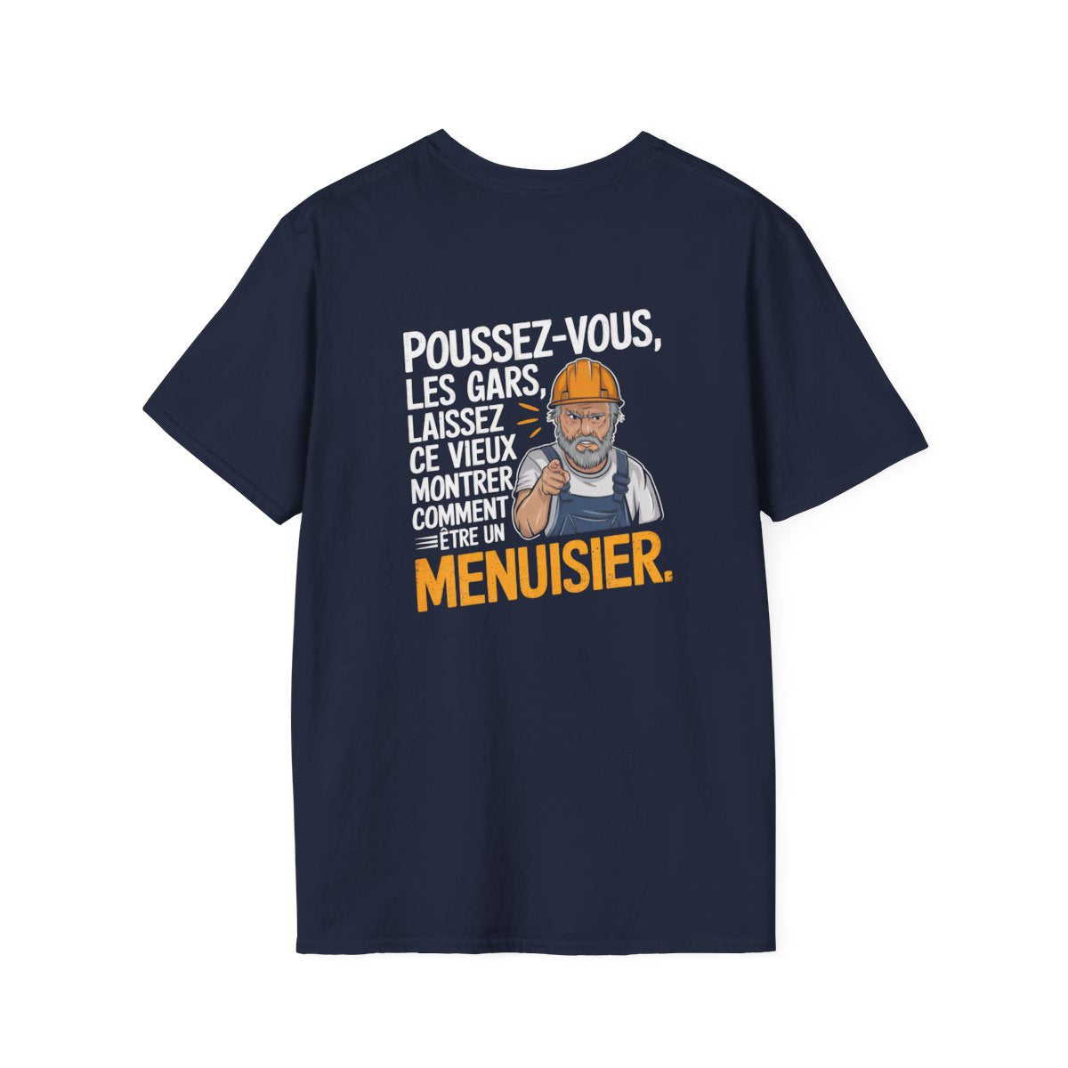 Poussez-vous, les gars, laissez ce vieux montrer comment être un menuisier