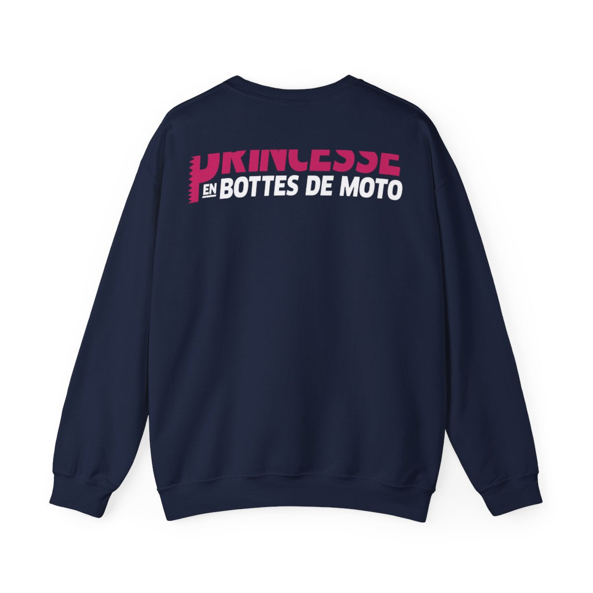 Princesse en bottes de moto