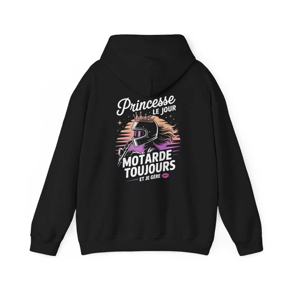 Princesse le jour, motarde toujours, et je gère