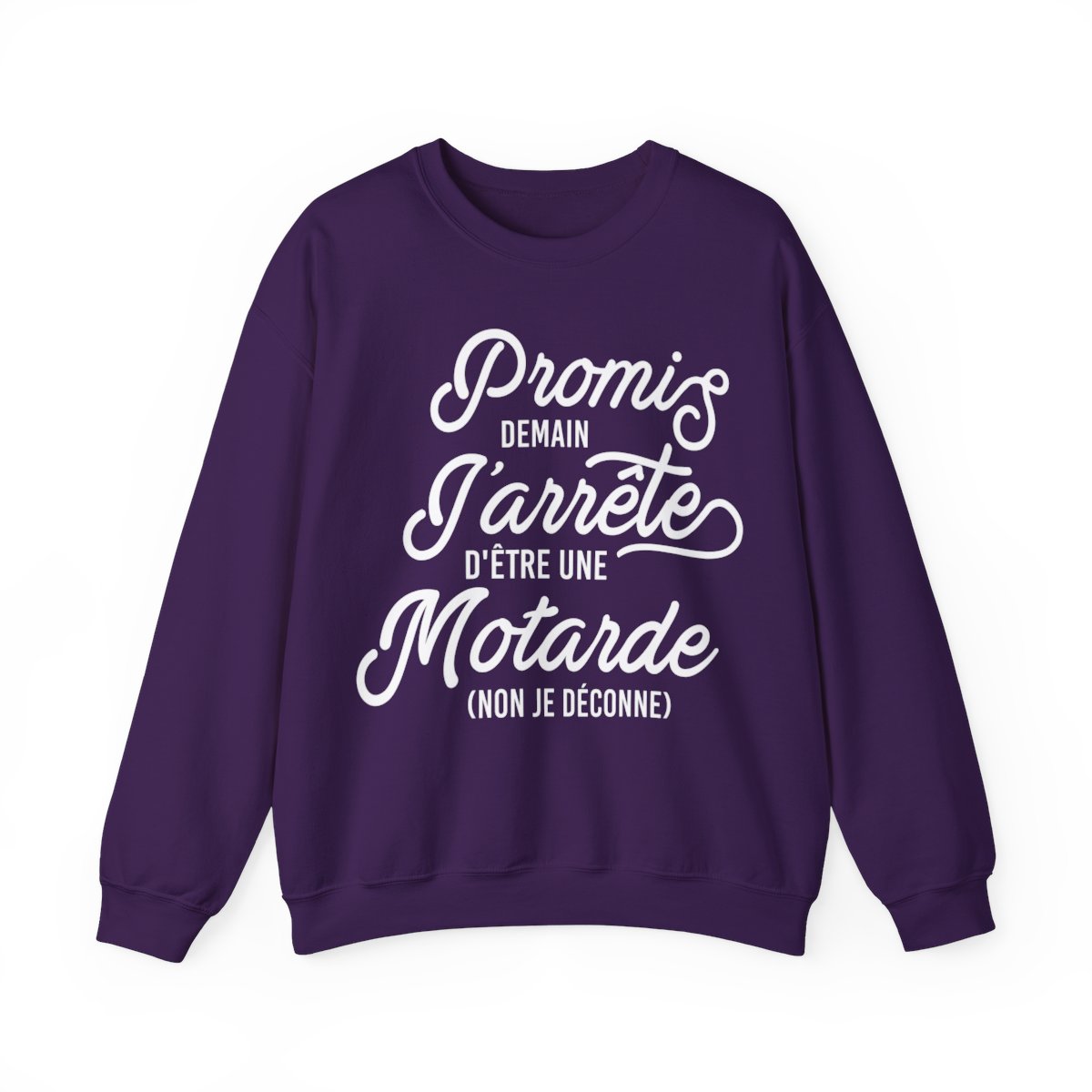 Promis demain j'arrête d'être une motarde, non je déconne