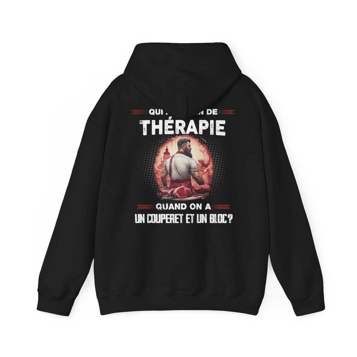 Qui a besoin de thérapie quand on a un couperet et un bloc?
