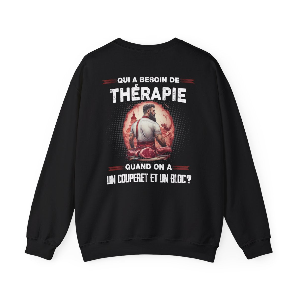 Qui a besoin de thérapie quand on a un couperet et un bloc?