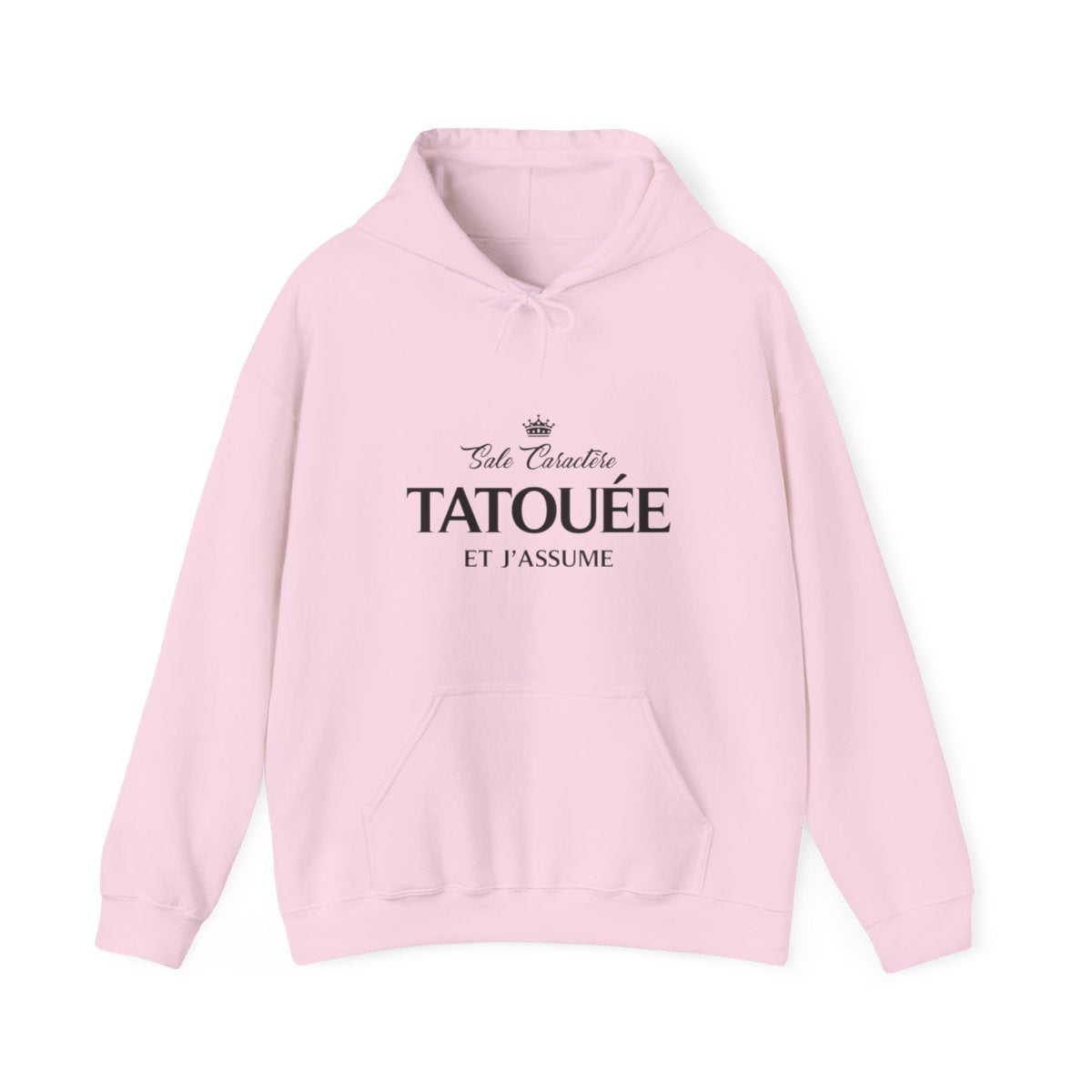 Sale caractère, tatouée et j'assume