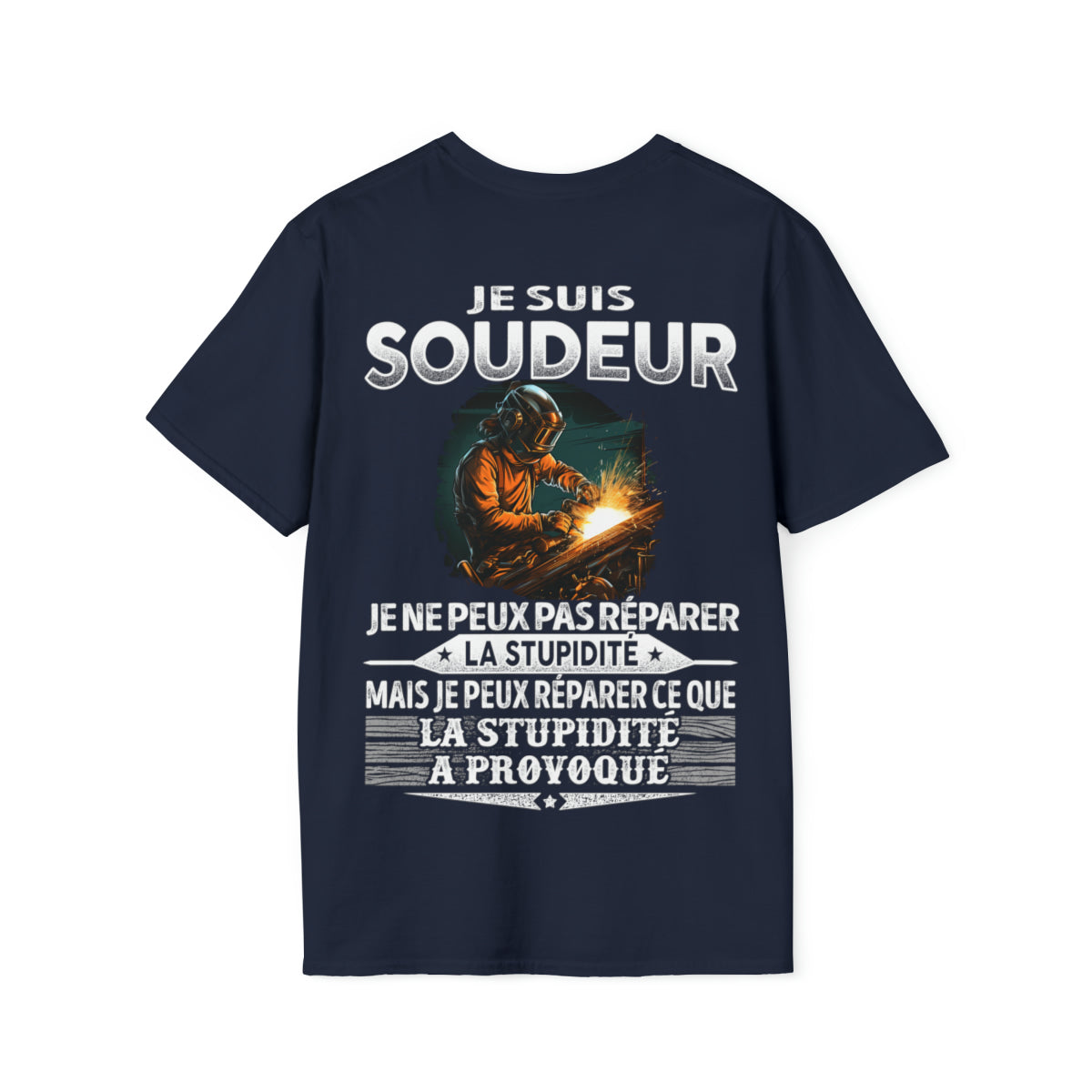 Soudeur peut réparer ce que la stupidité a provoqué
