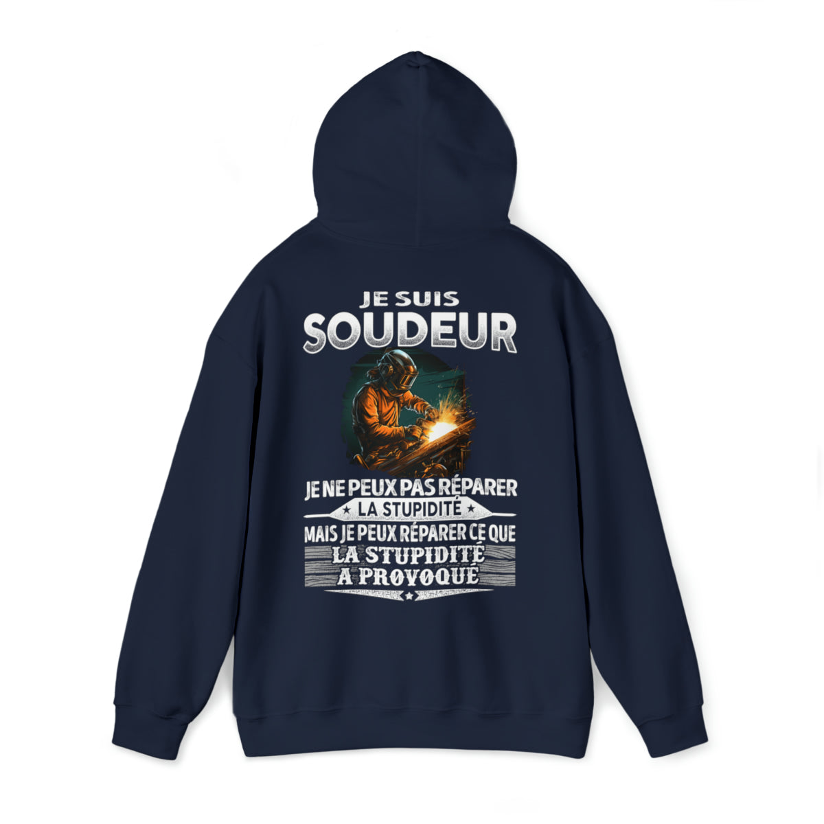 Soudeur peut réparer ce que la stupidité a provoqué