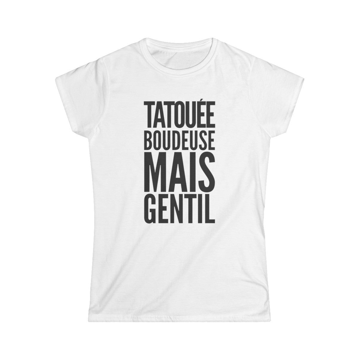Tatouée boudeuse mais gentil