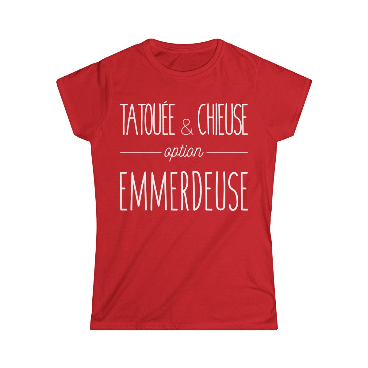 Tatouée et chieuse option emmerdeuse