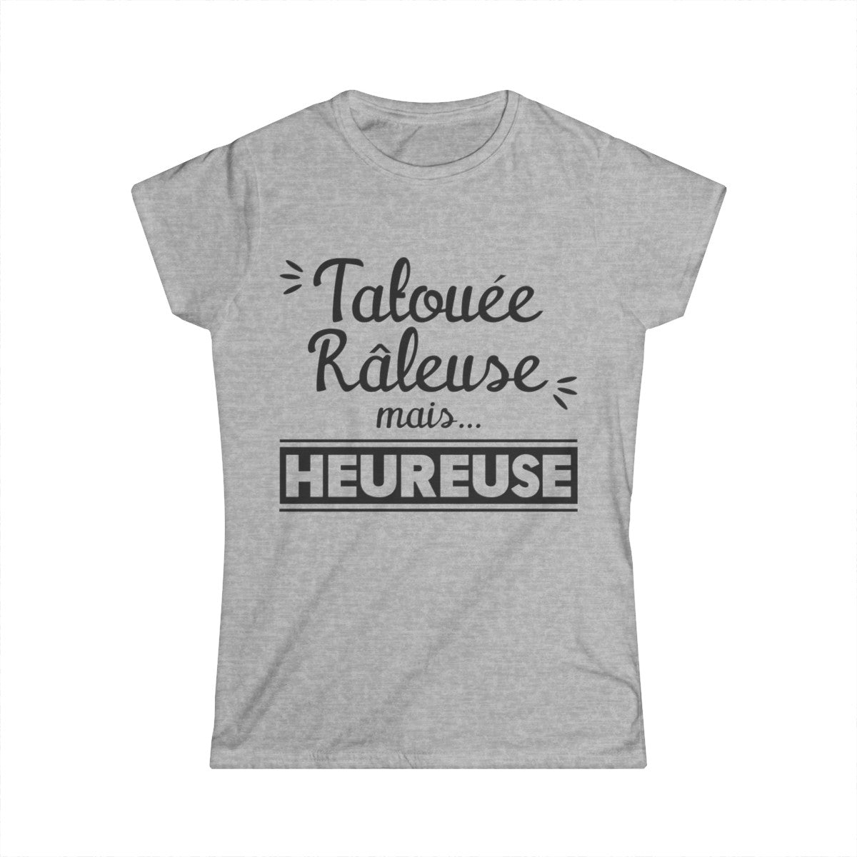 Tatouée râleuse mais heureuse