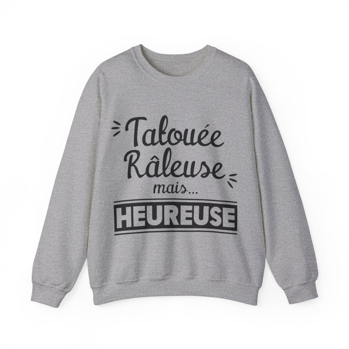 Tatouée râleuse mais heureuse