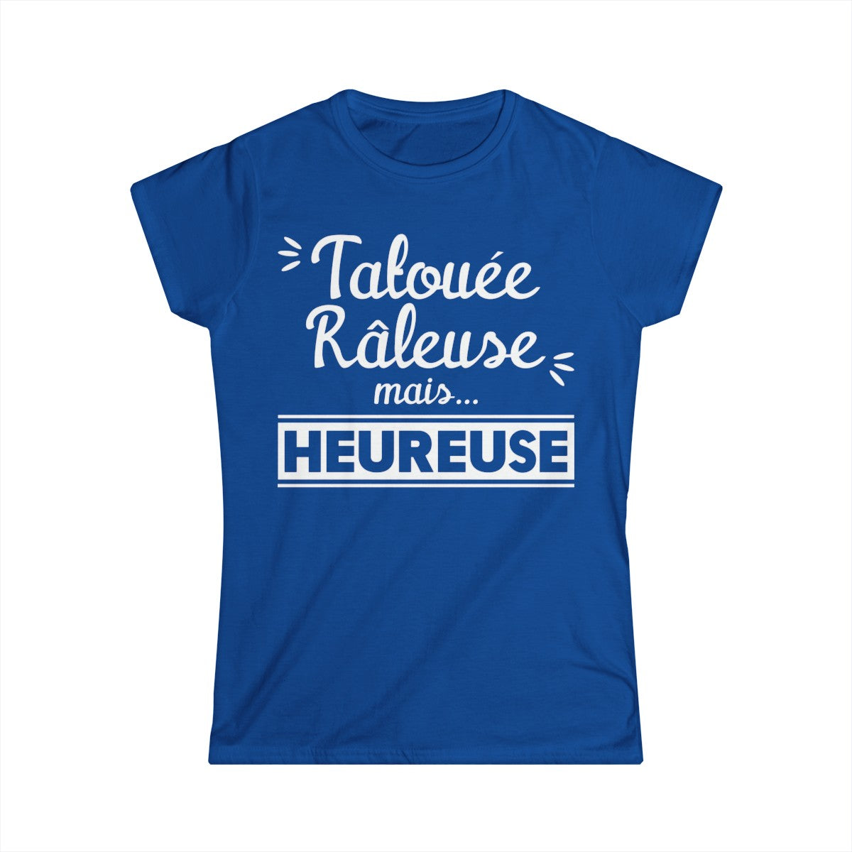 Tatouée râleuse mais heureuse