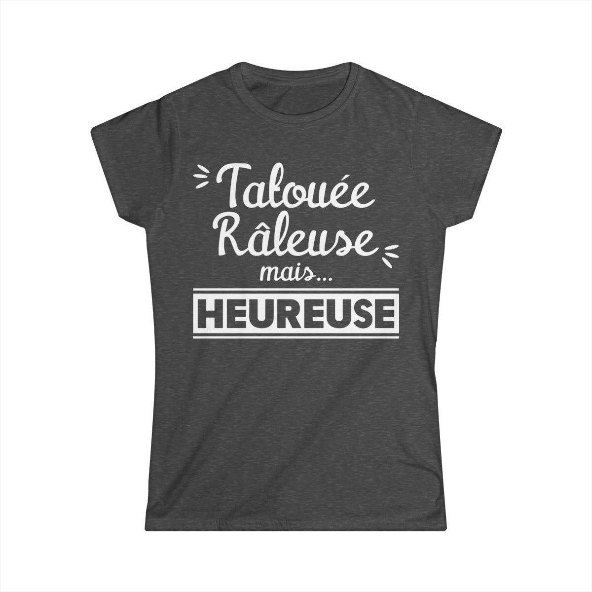 Tatouée râleuse mais heureuse