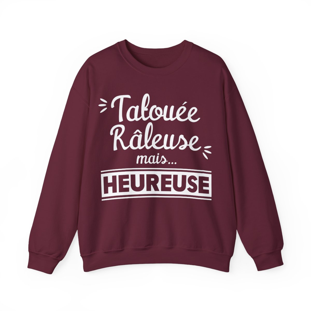 Tatouée râleuse mais heureuse