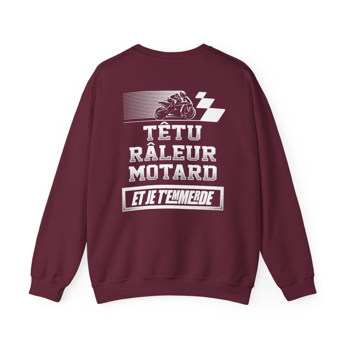 Têtu Râleur Motard et je t'emmerde
