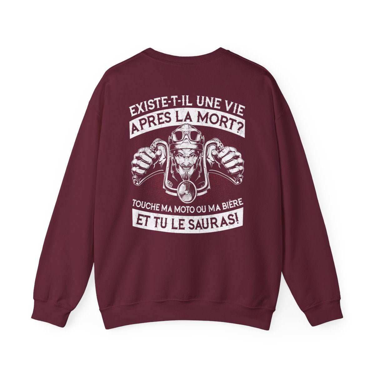 Touche ma moto ou ma bière et tu le sauras