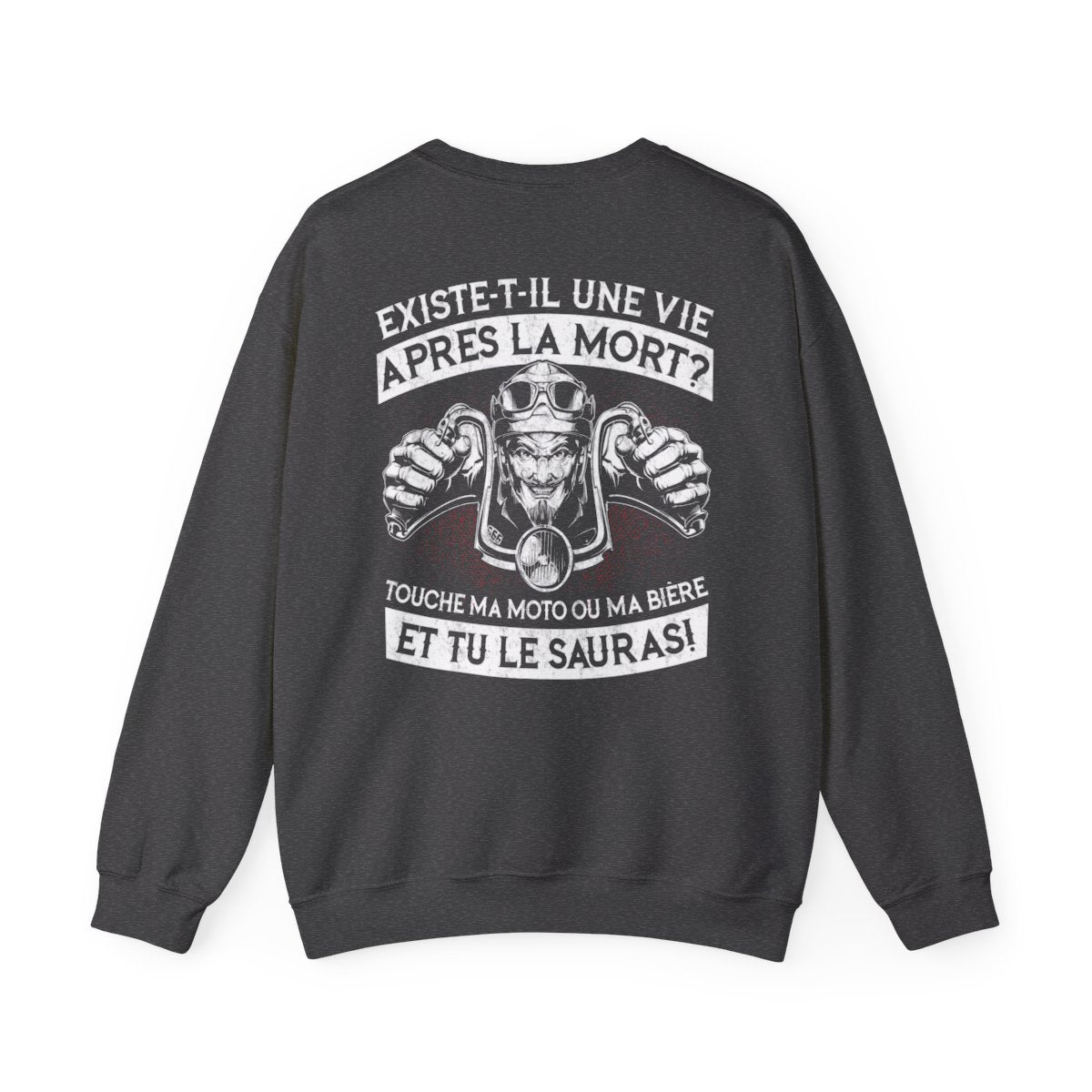 Touche ma moto ou ma bière et tu le sauras