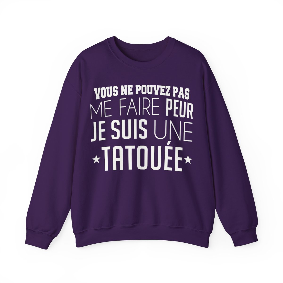 Vous ne pouvez pas me faire peur je suis une tatouée