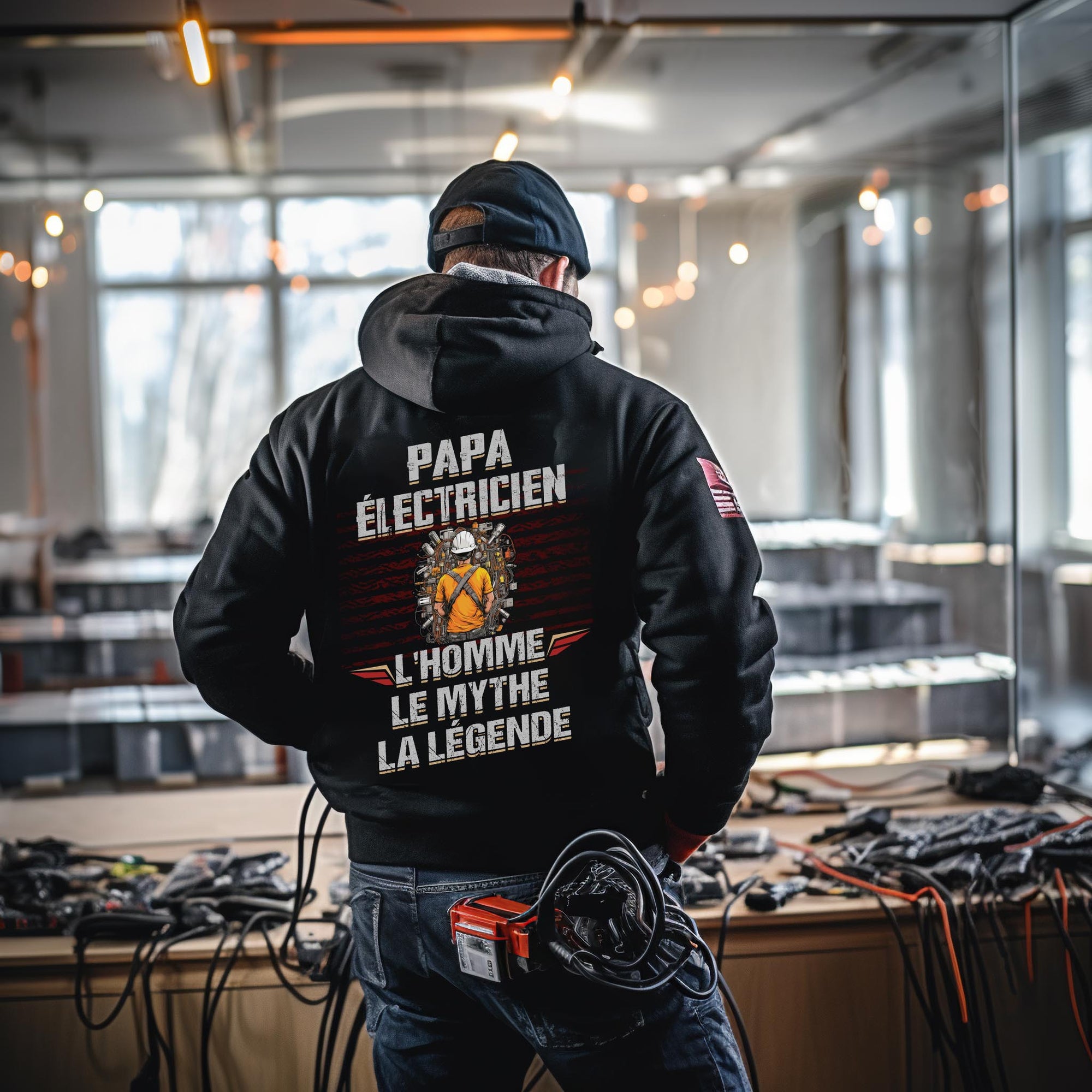 Papa, Électricien, Légende