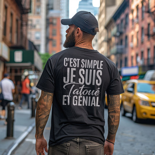 C'est simple je suis tatoué et génial