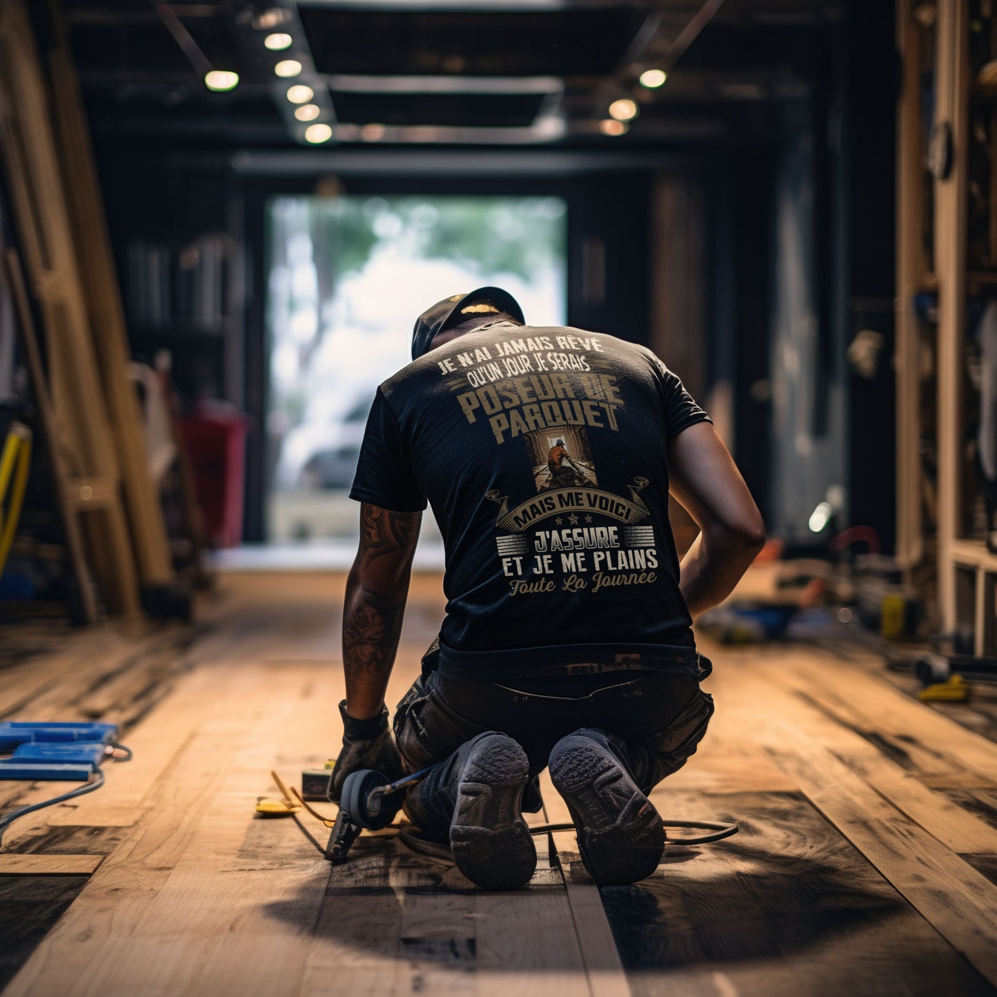 Je n'ai jamais rêvé qu'un jour je serais Poseur de Parquet