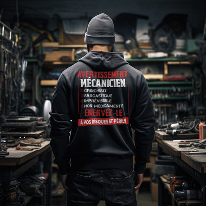 Mécanicien, grincheux, sarcastique, imprévisible, non médicamenté