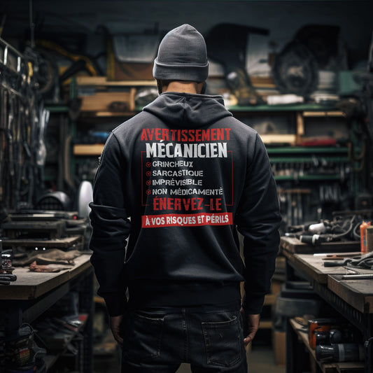 Mécanicien, grincheux, sarcastique, imprévisible, non médicamenté