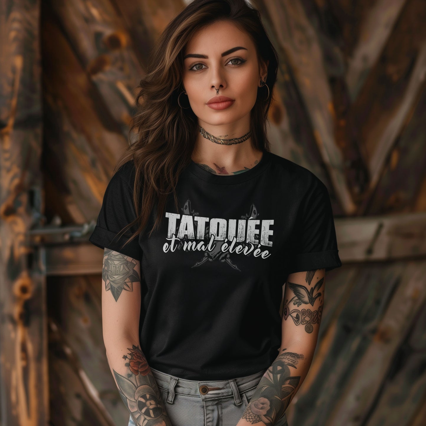 Tatouée et mal élevée