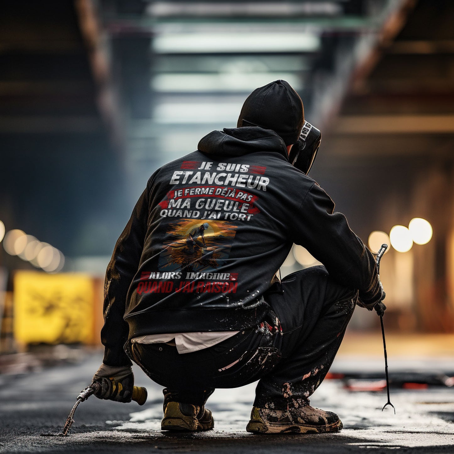 Papa, Etancheur, Légende