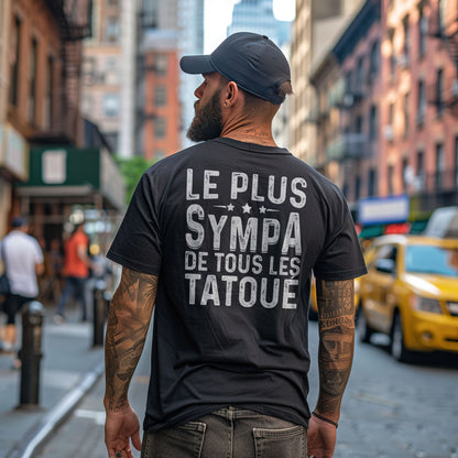 Le plus sympa de tous les tatoué