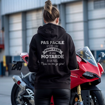 Pas facile d'être une princesse et une motarde à la fois