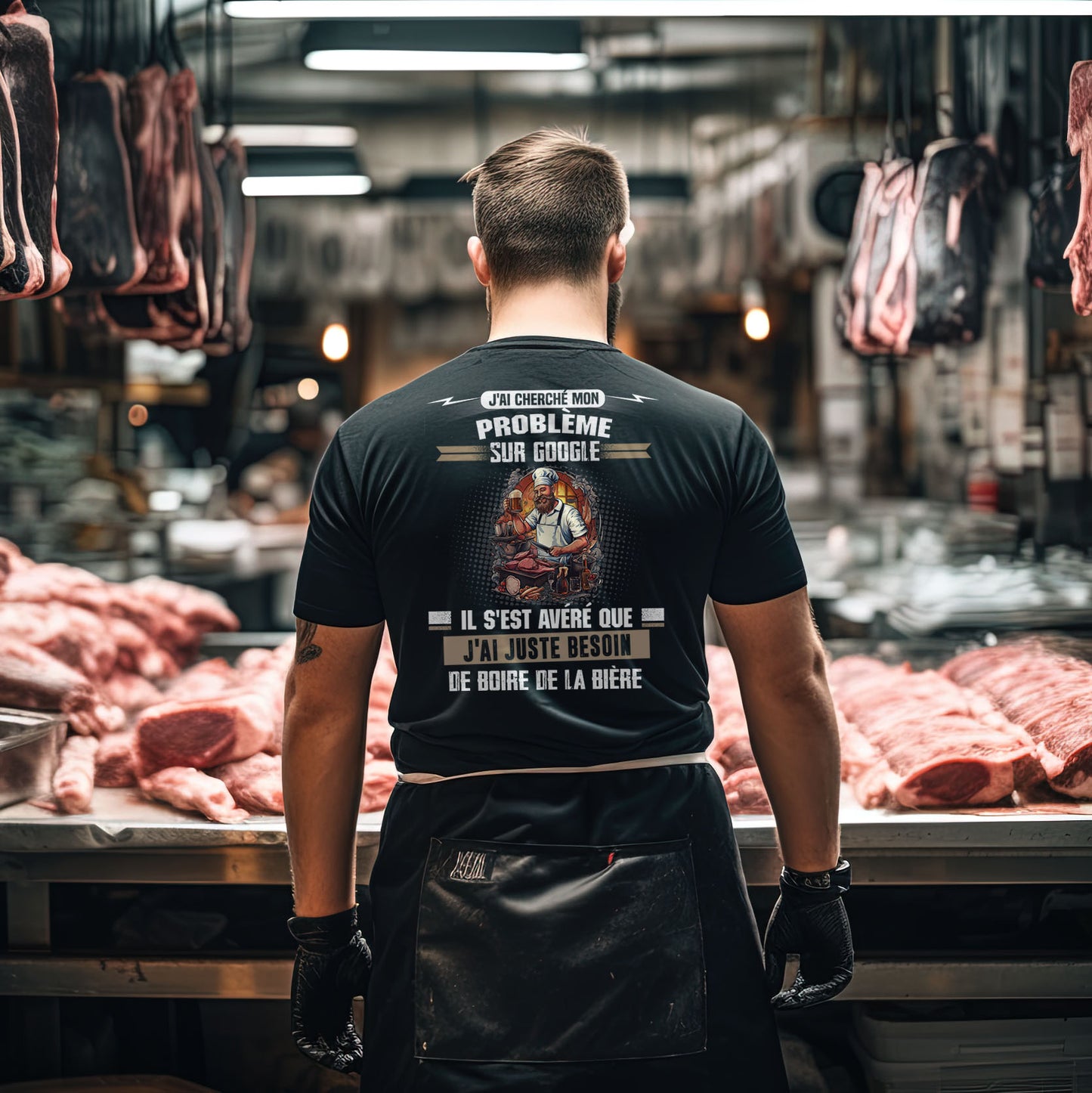 Boucher j'ai juste besoin de boire de la bière