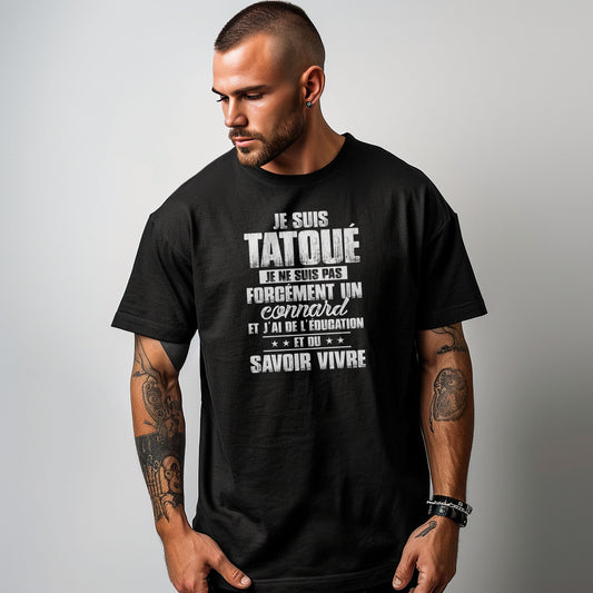 Je suis tatoué je ferme déjà pas ma gueule quand j'ai tort alors imagine quand j'ai raison