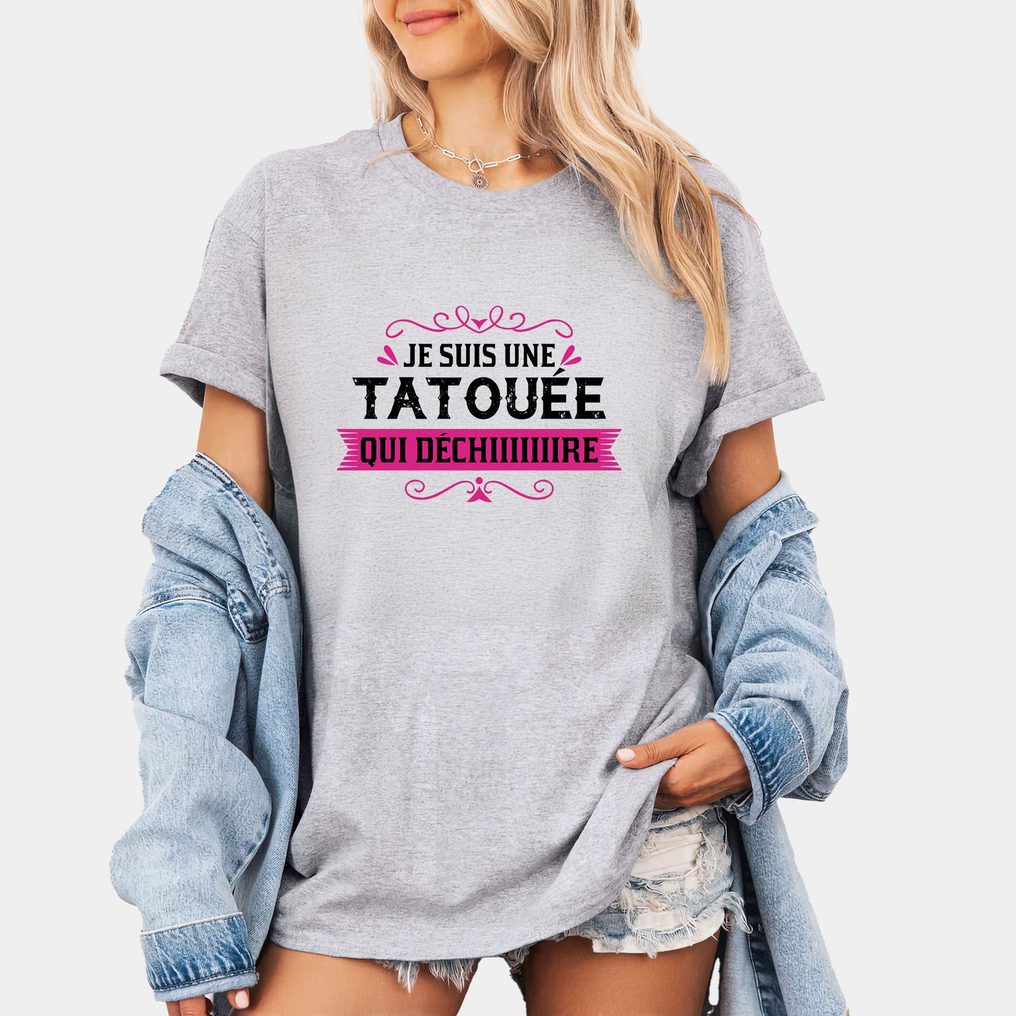 Je suis une tatouée qui déchire