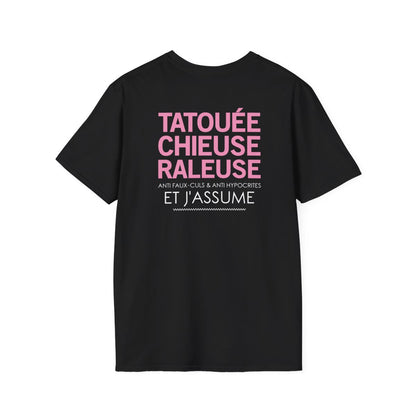 Tatouée, chieuse, râleuse, anti faux-culs & anti hypocrites et j'assume