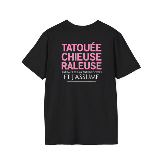 Tatouée, chieuse, râleuse, anti faux-culs & anti hypocrites et j'assume