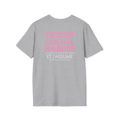 Tatouée, chieuse, râleuse, anti faux-culs & anti hypocrites et j'assume