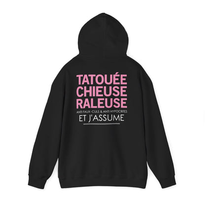 Tatouée, chieuse, râleuse, anti faux-culs & anti hypocrites et j'assume