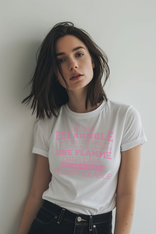 Je suis Espagnole, je suis née avec le coeur sur la mai