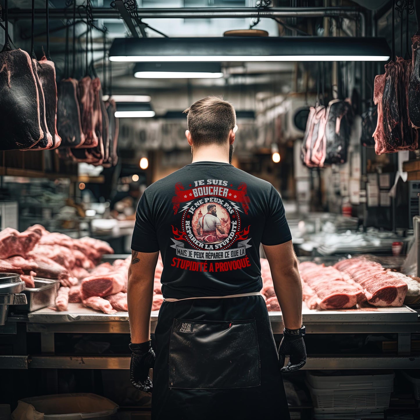 Je suis Boucher, je ne peux pas réparer la stupidité