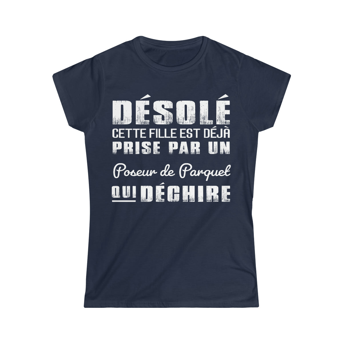 Prise par un Poseur de Parquet qui déchire