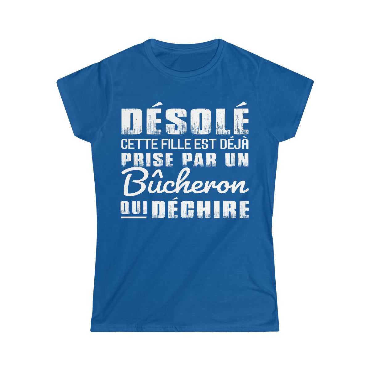 Prise par un Bûcheron qui déchire