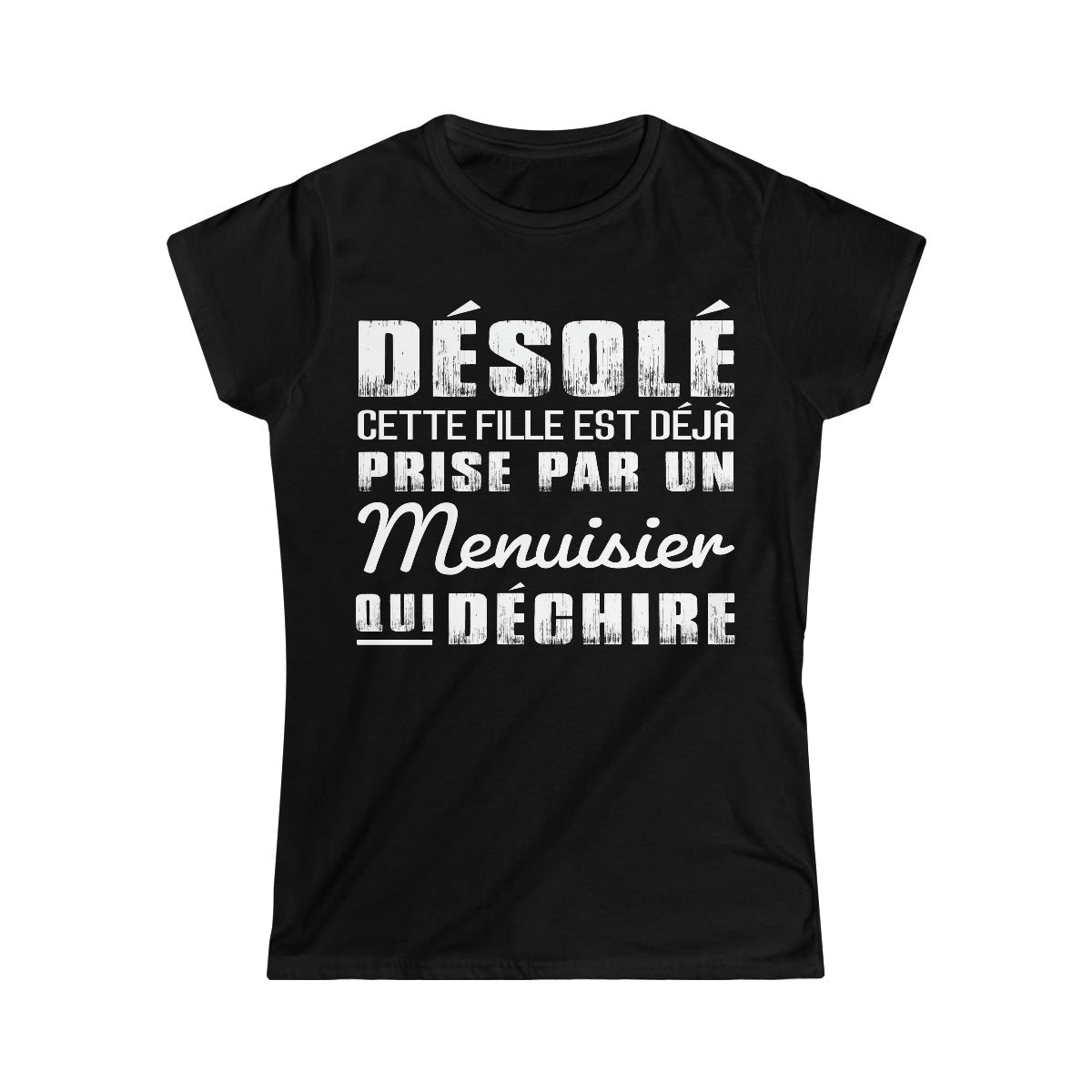 Prise par un Menuisier qui déchire