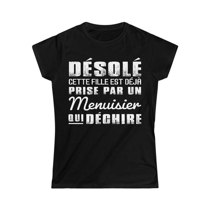 Prise par un Menuisier qui déchire