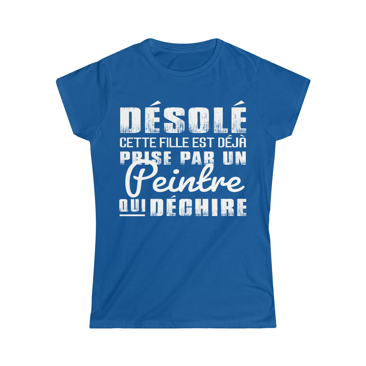 Prise par un Peintre qui déchire