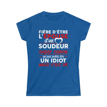 Épouse d'un Soudeur idiot