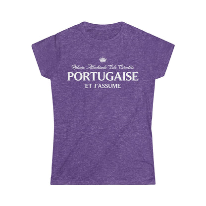 Portugaise et j'assume