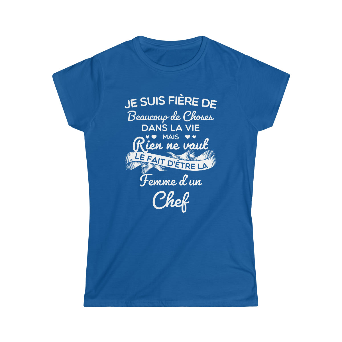 Fière femme d'un Chef