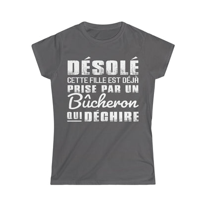 Prise par un Bûcheron qui déchire