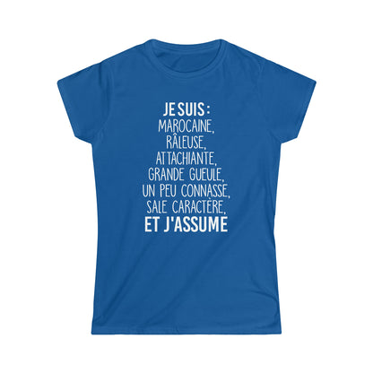 Je suis Marocaine et j'assume